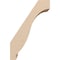Ekena Millwork 5-inch W x 8-inch D x 12-inch H Baker Rough Cedar Woodgrain TimberThane Knee Brace, Primed BRCUR05X08X12BKRRCPR - alternate 2